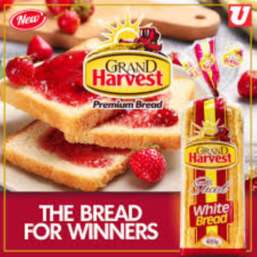 GRAND HARVEST WHITE BREAD 400G